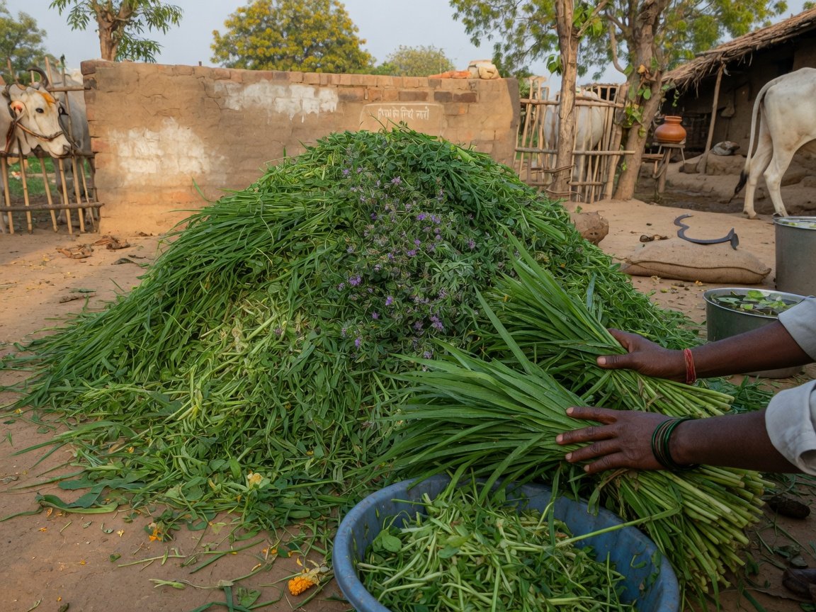 Play: Feeding Indian cows — Naye Sapno Ki Udaan